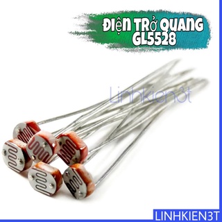 Điện trở quang GL5528 CDS 5mm ( Cảm biến ánh sáng 5mm)