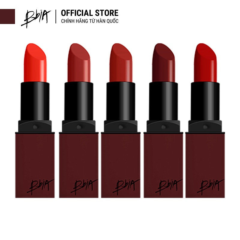 Son lì Bbia Last Lipstick Version 3 (5 màu) 3.5g - Bbia Offical Store