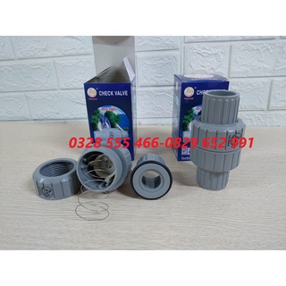 RẮC CO 1 CHIỀU PHI 34MM LẮP MÁY BƠM NƯỚC