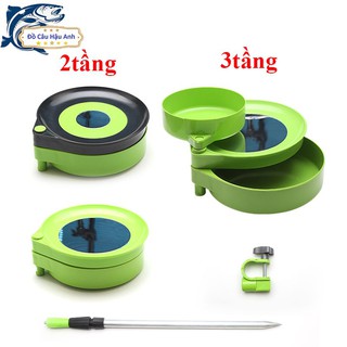 Khay đựng mồi câu đài, câu đơn phụ kiện câu cá giá rẻ bất ngờ