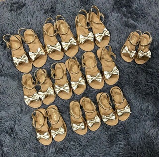 Sandal nơ vàng emille ( 190.000 )