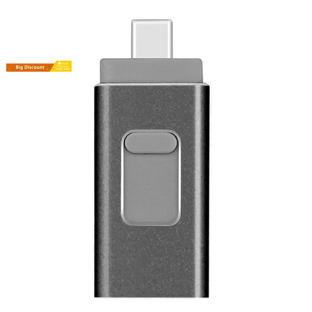 USB micro Type-C 3.0 4 trong 1 8-128G cho iPhone Android PC