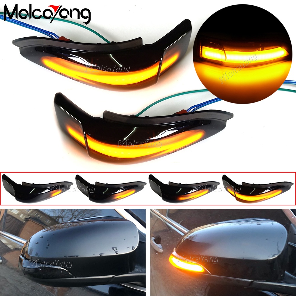 Đèn LED Xi Nhan Gắn Gương Chiếu Hậu Cho Toyota Corolla Camry Prius C Avalon RAV4 2012-2016