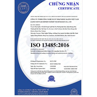 1 chiếc khẩu trang y tế 4 lớp chuẩn