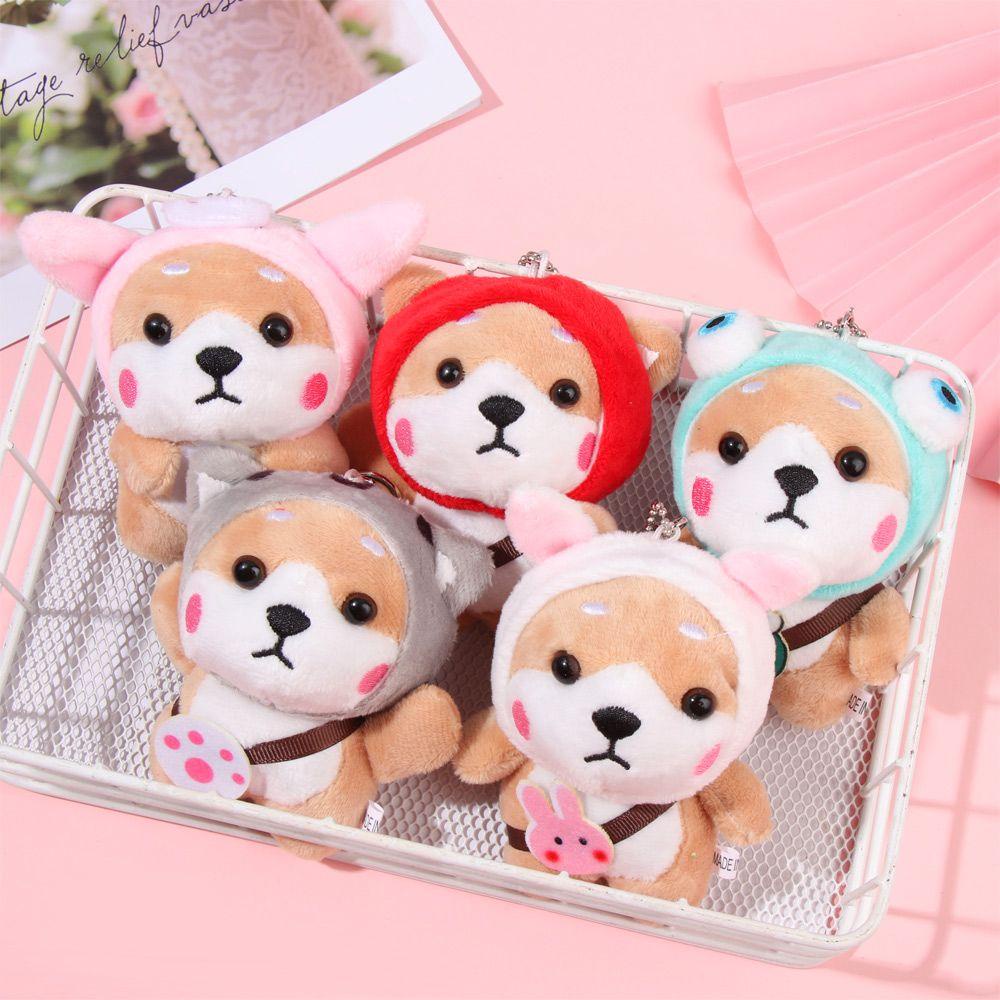 Móc Khóa Hình Chó Corgi Mềm Mại Đáng Yêu