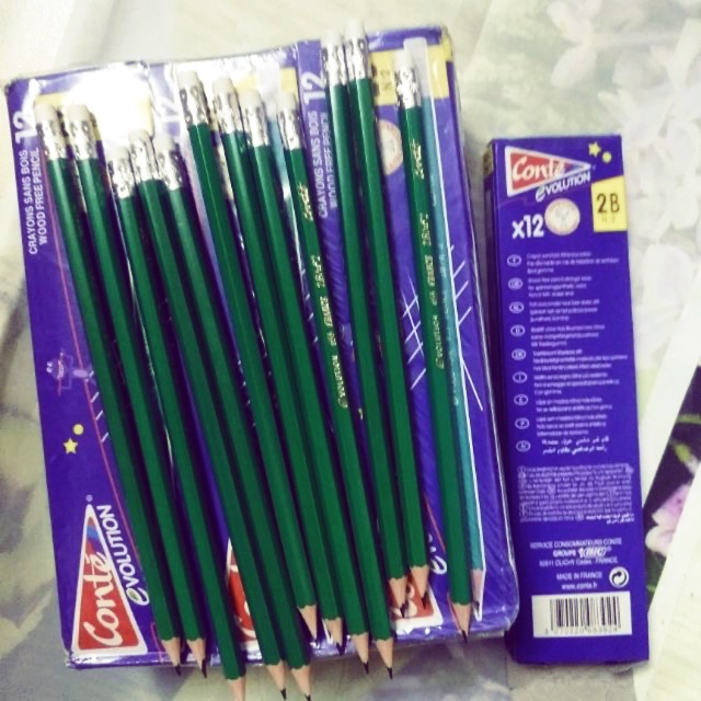 Bút chì 2B - hộp 12 chiếc