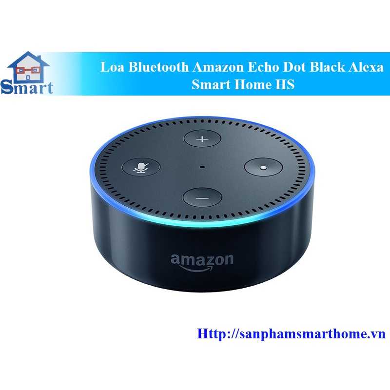 BLK Bộ Điều Khiển Qua Giọng Nói Amazon Echo Dot Black (Màu Đen)