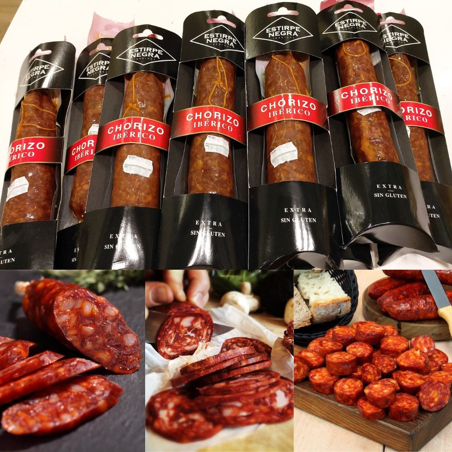 Xúc xích CHORIZO IBERICO nhập khẩu Tây Ban Nha 200g – vị cay