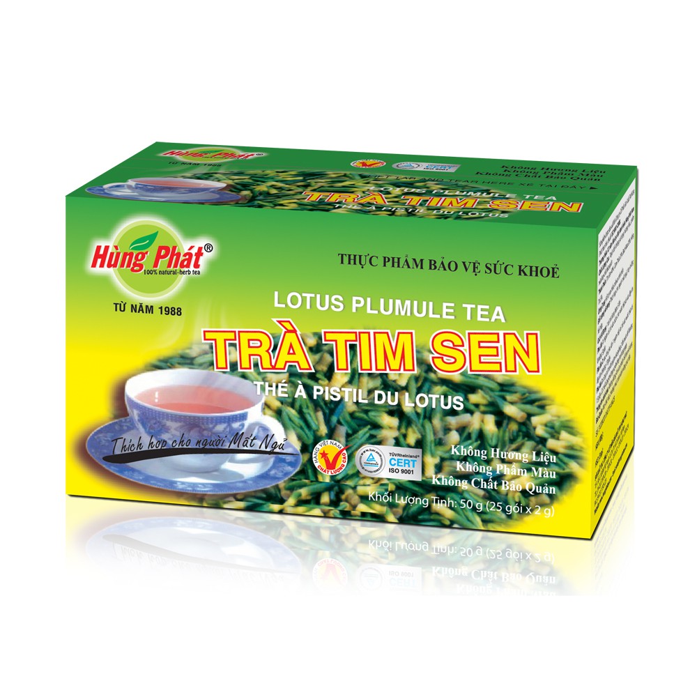 Trà Tim Sen - Lotus Plumule Tea