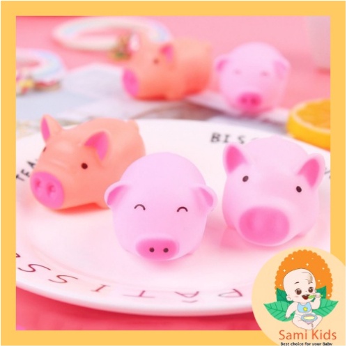 Đồ chơi nhà tắm rùa vịt cá bơi trong nước, heo chút chít cho trẻ em, đồ chơi vặn cót thả bồn tắm bé trai gái  SAMI KIDS