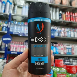 Xịt toàn thân nam axe adranalin chính hãng mỹ 150ml