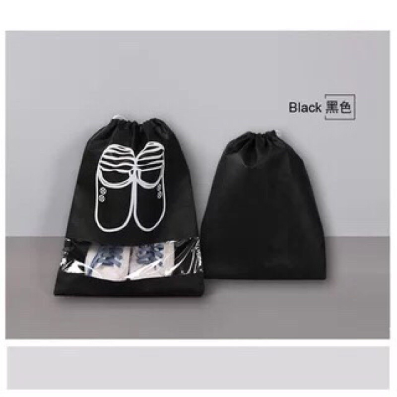 túi vải đựng giày dây rút chống bụi