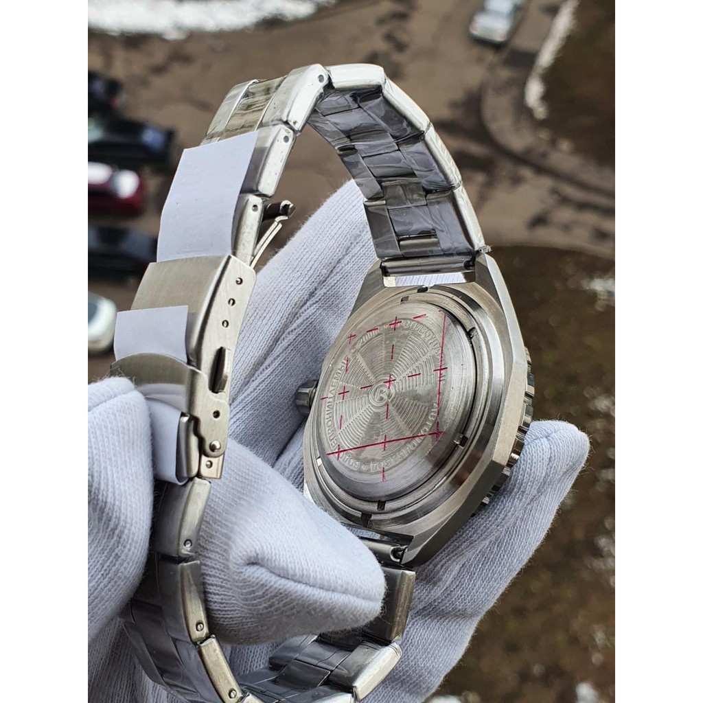 Đồng hồ nam Vostok máy cơ tự động Automatic, size mặt 42, chống nước tốt 20 ATM. Đồng hồ Nga Vostok Komandirskie 650858