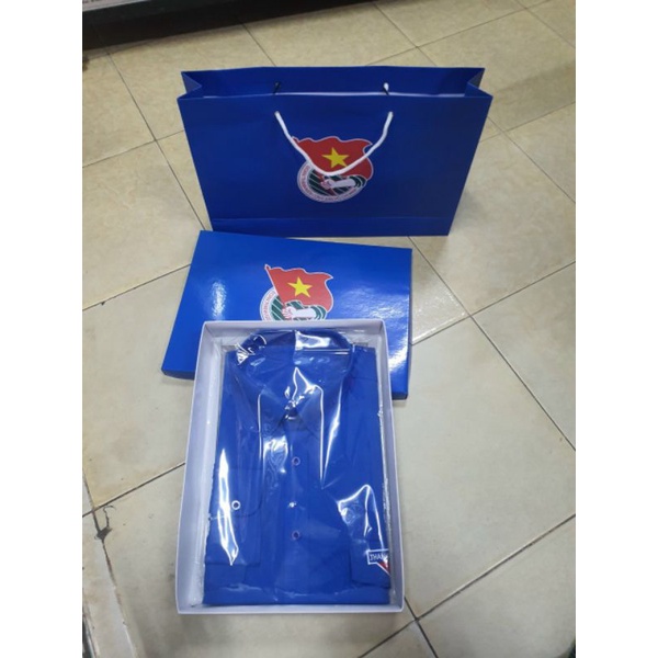 Áo đoàn thanh niên vải xịn