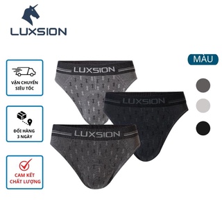 Quần Sịp Sợi Tre Cao Cấp Không Đường May, Dệt Nguyên Khối Thoáng Khí, Siêu Mềm Mại, Co Dãn 4 Chiều LUXSION