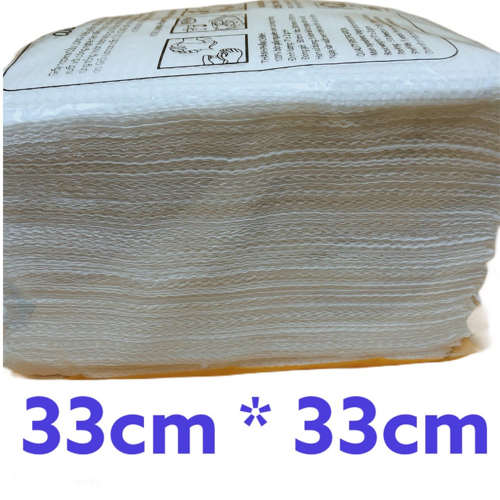Giấy ăn vuông gấu trúc cửu long size 33cm