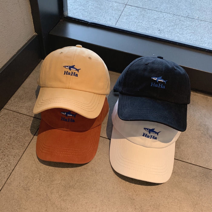 Mũ lưỡi trai họa tiết thêu hình xinh xắn trẻ trung cho nữ