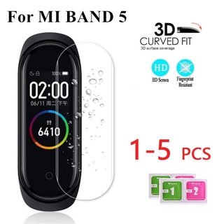Set phim dán bảo vệ màn hình đồng hồ đeo tay Xiaomi Mi Band 5