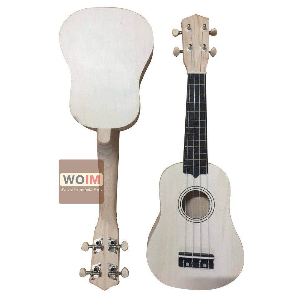 [GIAO NHANH 2H] GÓC HANDMADE - Đàn Ukulele Soprano không màu - HÀNG CÓ SẴN