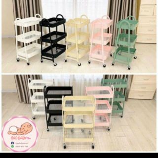 Kệ Ikea, kệ bỉm sữa đa năng đựng đồ cho bé, có tay đẩy, có bánh xe