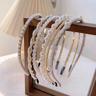 18. Bờm tóc đính hạt đá, ngọc trai xinh xắn dành cho nữ/ điệu đà Hàn Quốc💕