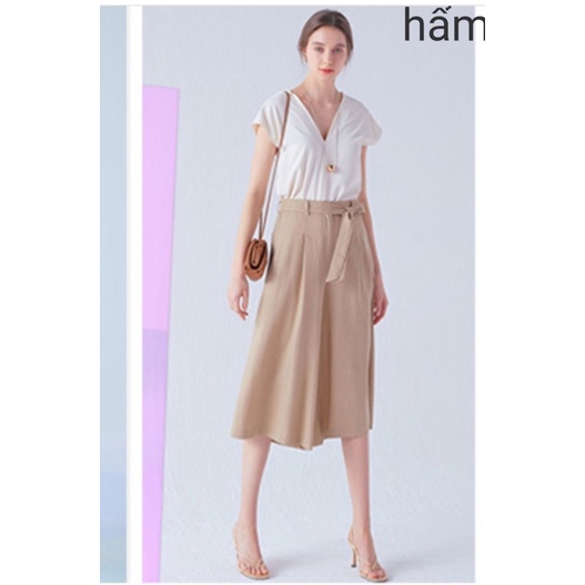 Quần linen ống rộng- HÀNG SALE KO ĐỔI TRẢ