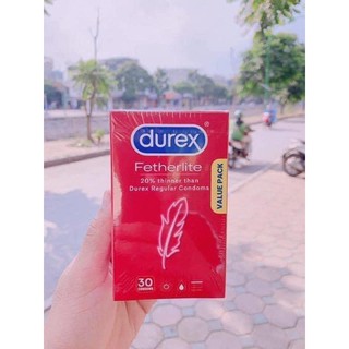 Bao cao su durex Fetherlite 30 cái
