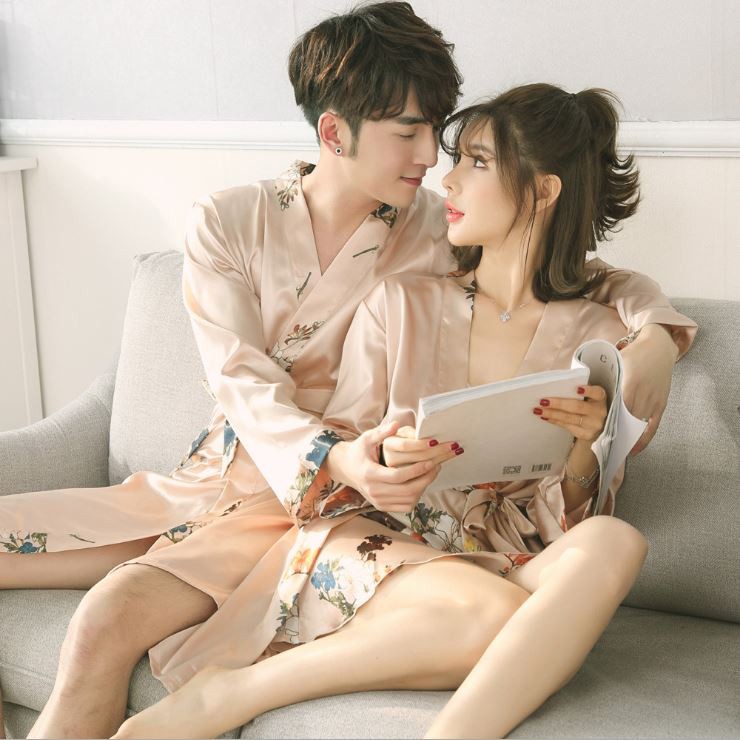 Đồ Ngủ Đôi Cao Cấp  Bộ Mặc Nhà Mùa Hè  IVY110