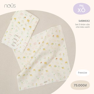 Nous - Set 5 khăn sữa