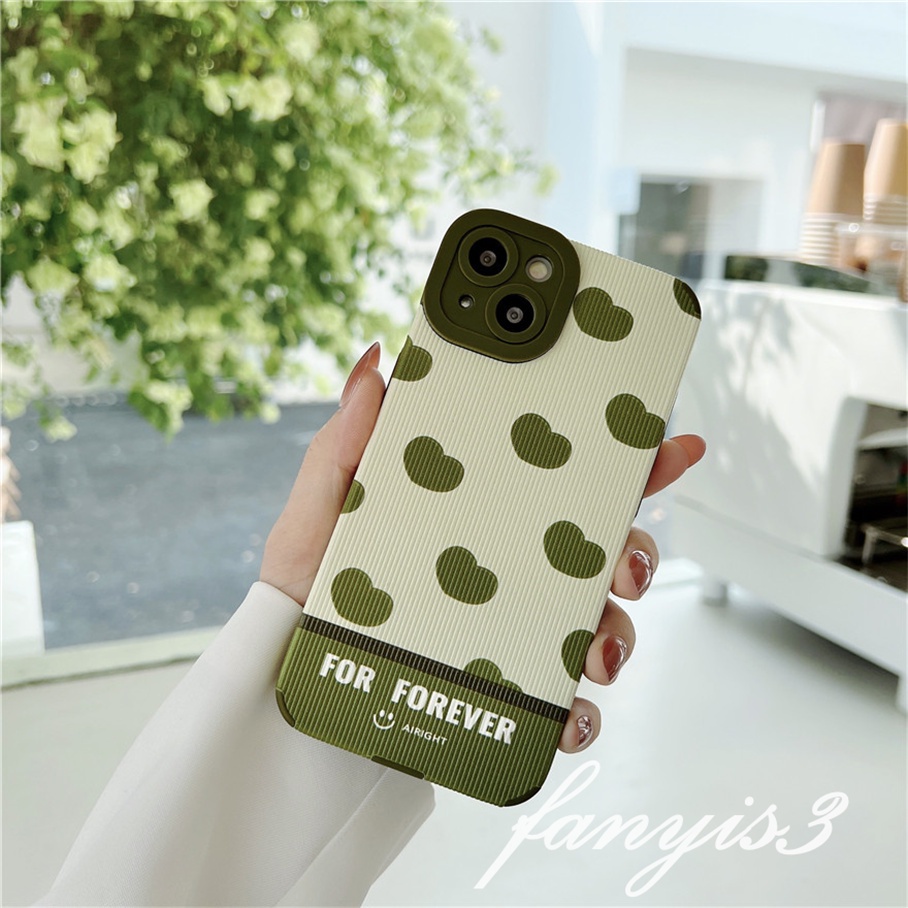 Ốp Điện Thoại Mềm Họa Tiết Trái Tim Kiểu Retro Cho For iPhone 13 12 11 Pro Max X XR Xs Max 8 7 6 6s Plus SE 2020
