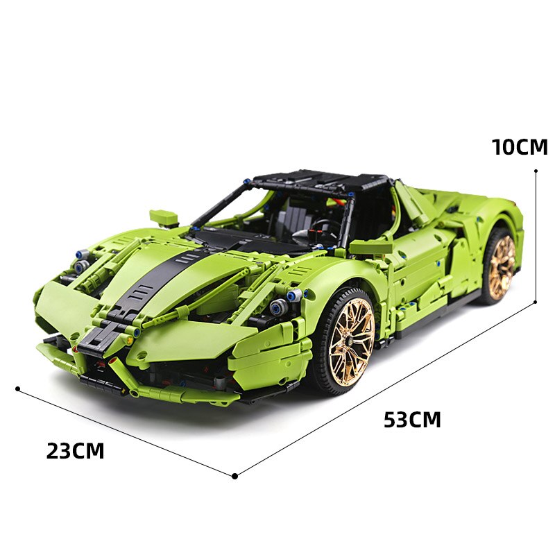 đồ chơi giáo dục Lắp ráp Mô hình Mould King13074  Ferrari Enzo 1:8 High-tech Super Sports Car Model 42115 MOC-46921