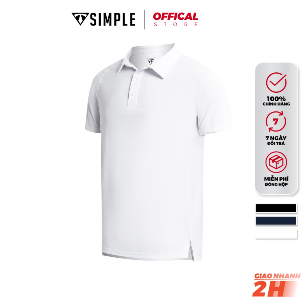 Áo Thể Thao Nam Polo TSIMPLE cổ bẻ tay ngắn vải thun lạnh thoáng mát phong cách trẻ trung chuẩn form ACR | BigBuy360 - bigbuy360.vn