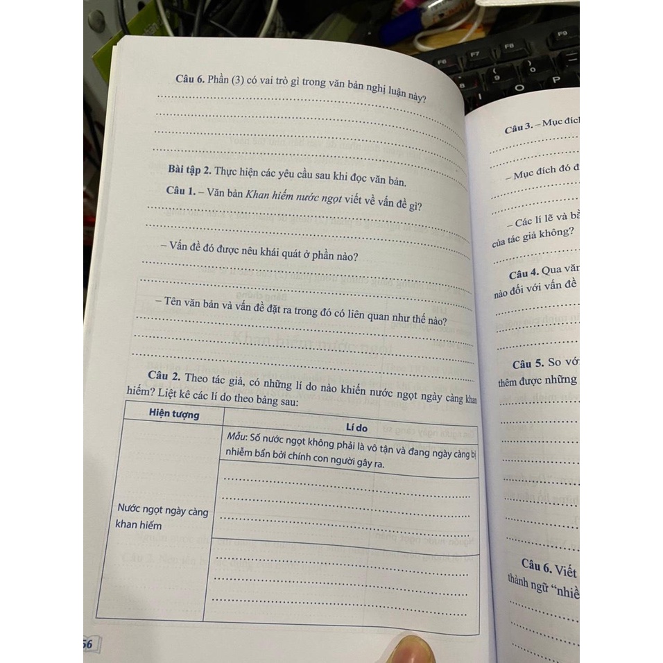 Sách - Vở bài tập ngữ văn 6 tập hai Cánh diều  + Bán kèm 1 bút chì