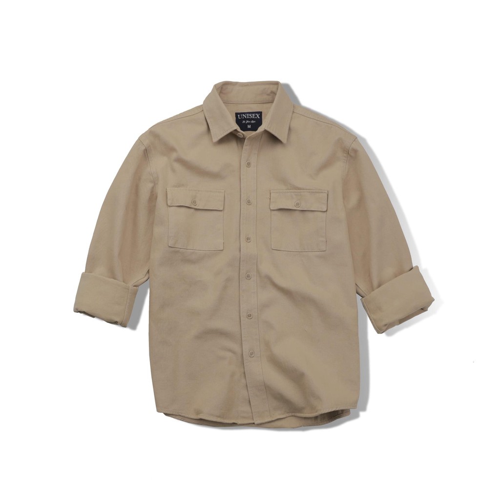 [Size đến 6XL] Áo sơ mi kaki nam chất vải đẹp, dày dặn, màu siêu đẹp. | BigBuy360 - bigbuy360.vn