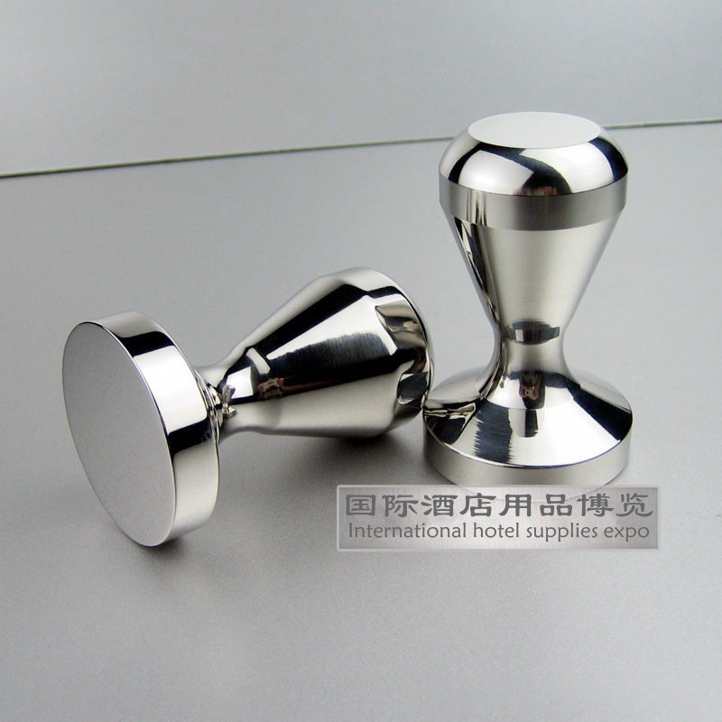 Tamper nén cà phê máy espresso tay cầm Inox - Dụng cụ cafe