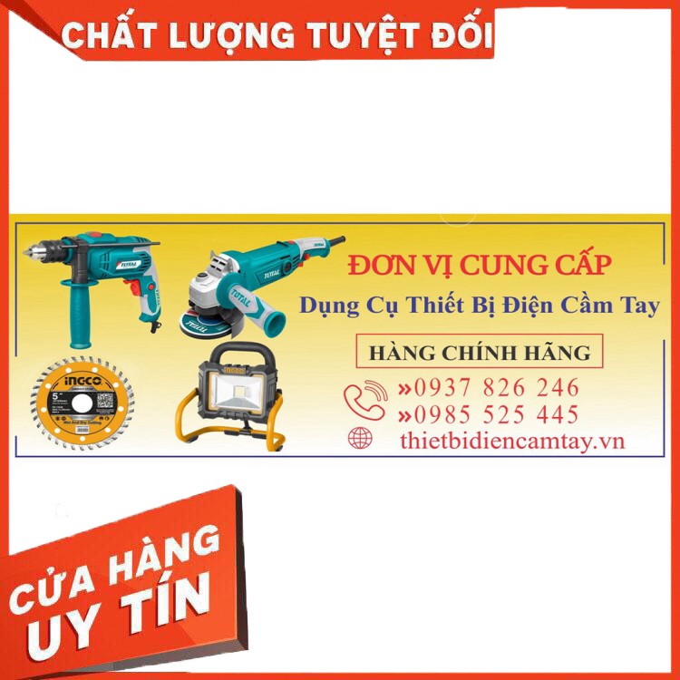 MÁY KHOAN ĐỘNG LỰC CẦM TAY TOTAL TG108136 750W  13MM nguyên zin nhé các bác