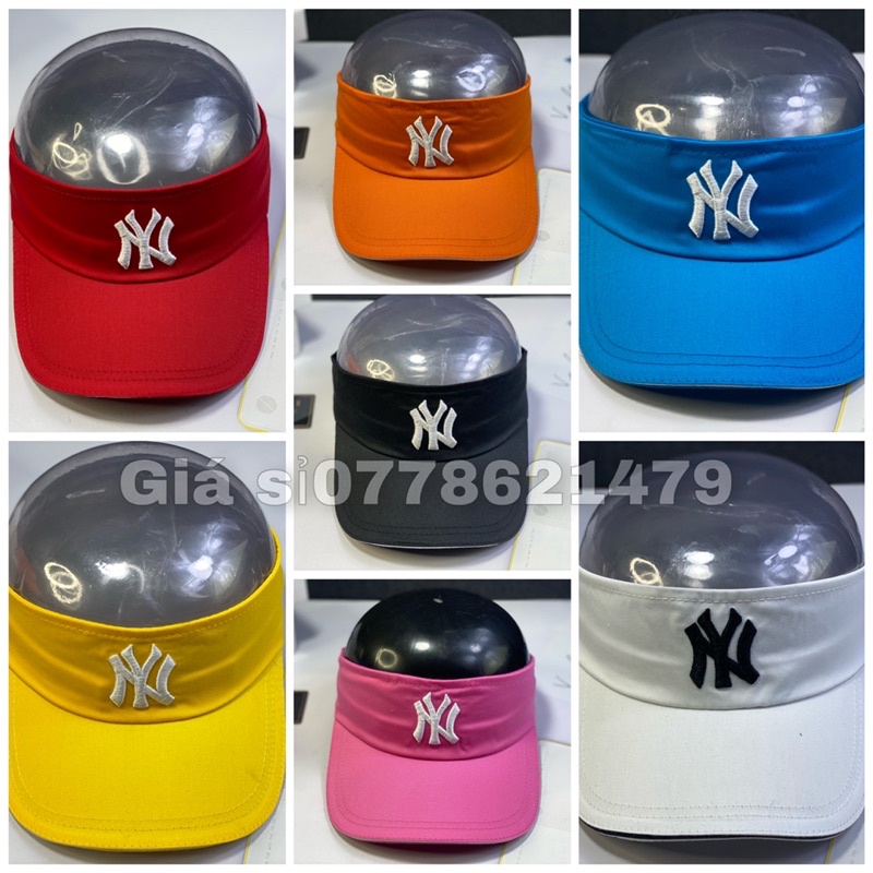 mũ lưỡi trai tenin - Nón kết không nóc thêu ny thể thao thời trang