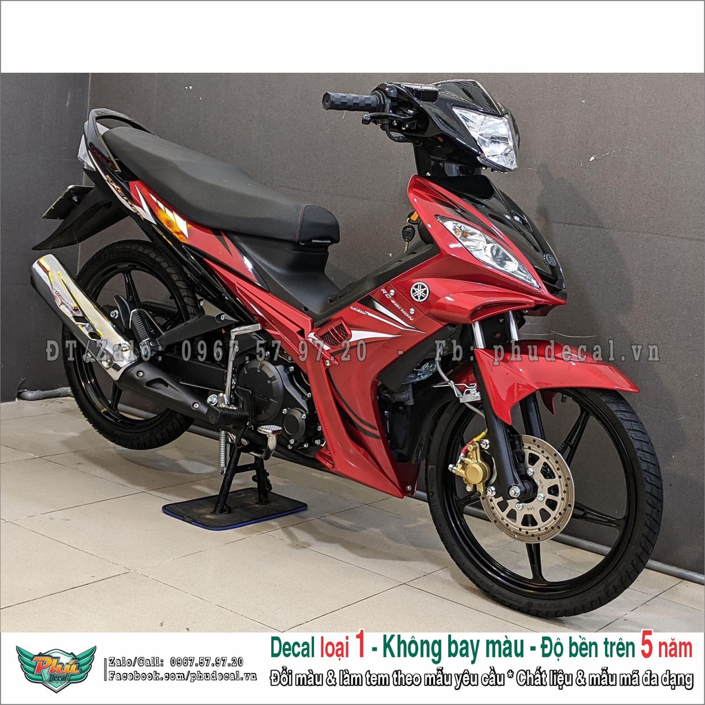 Tem rời Exciter 2005-2010 đỏ (5)