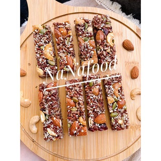 Thanh cốm gạo lứt ngũ cốc