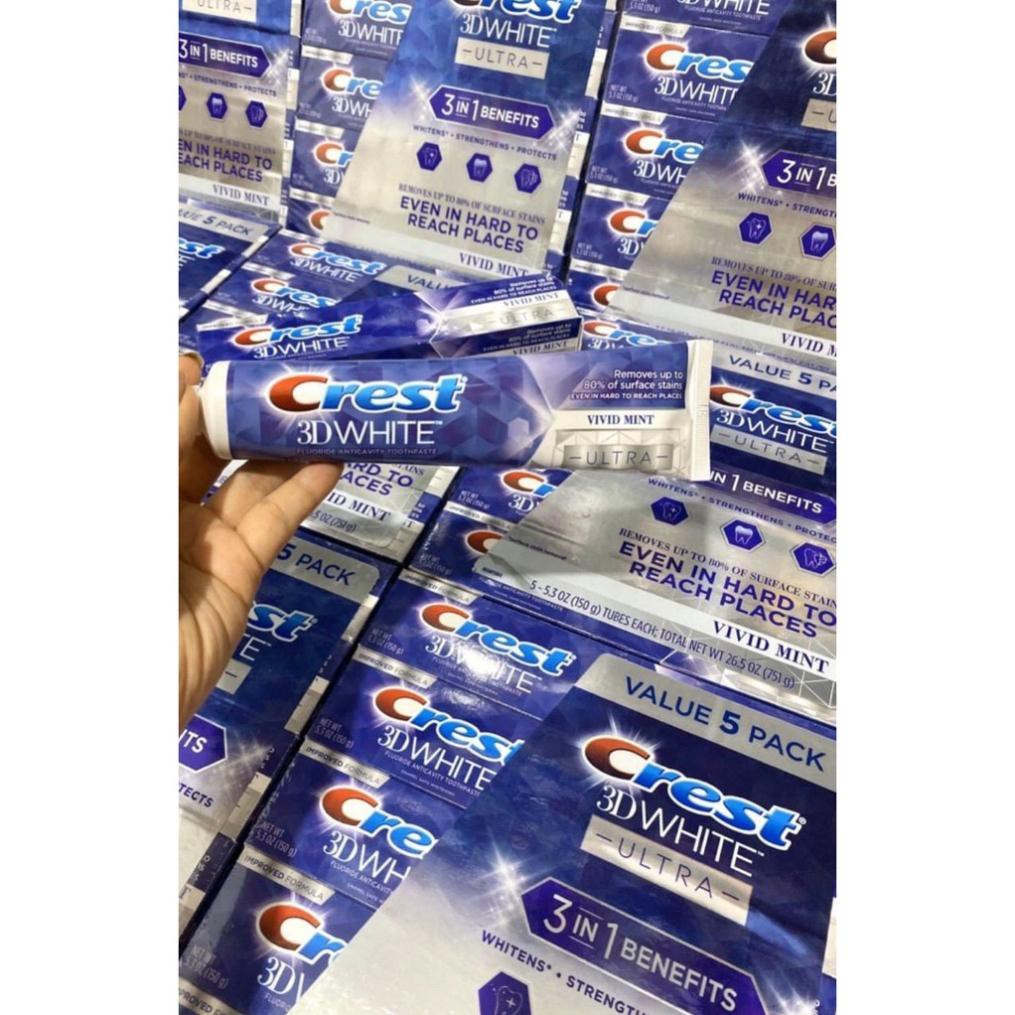 Kem đánh răng Crest 3D White 158g