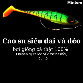 Combo Mồi mềm NFF lưỡi câu mồi mềm Minlure