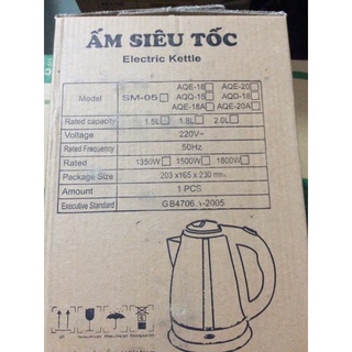 Bình đun siêu tốc rẻ - 1.8L