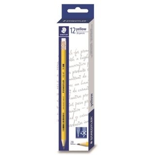 Hộp bút chì Staedtler 132 47 ngòi 2b màu vàng