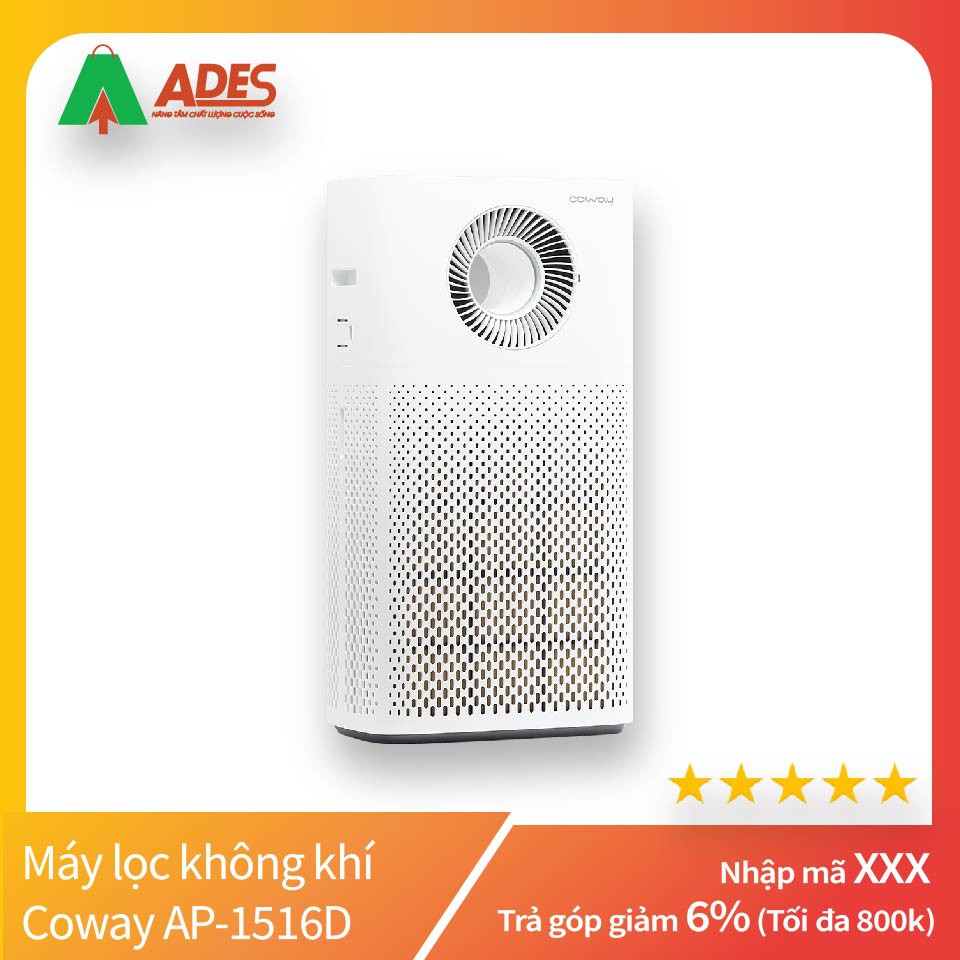 [Mã 154ELSALE2 giảm 7% đơn 300K] [COWAY AP-1516D] Máy lọc không khí Coway AP-1516D | BẢO HÀNH CHÍNH HÃNG 1 NĂM