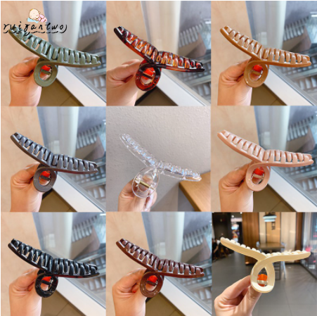 Kẹp tóc càng cua xinh xắn phong cách Hàn Quốc nhiều màu tùy chọn cho nữ