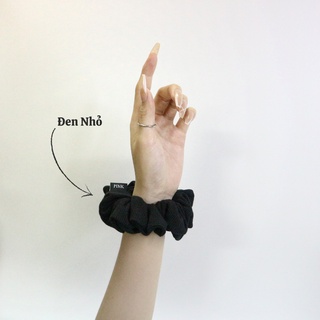 Scrunchie Dây Cột Tóc Thun Gân