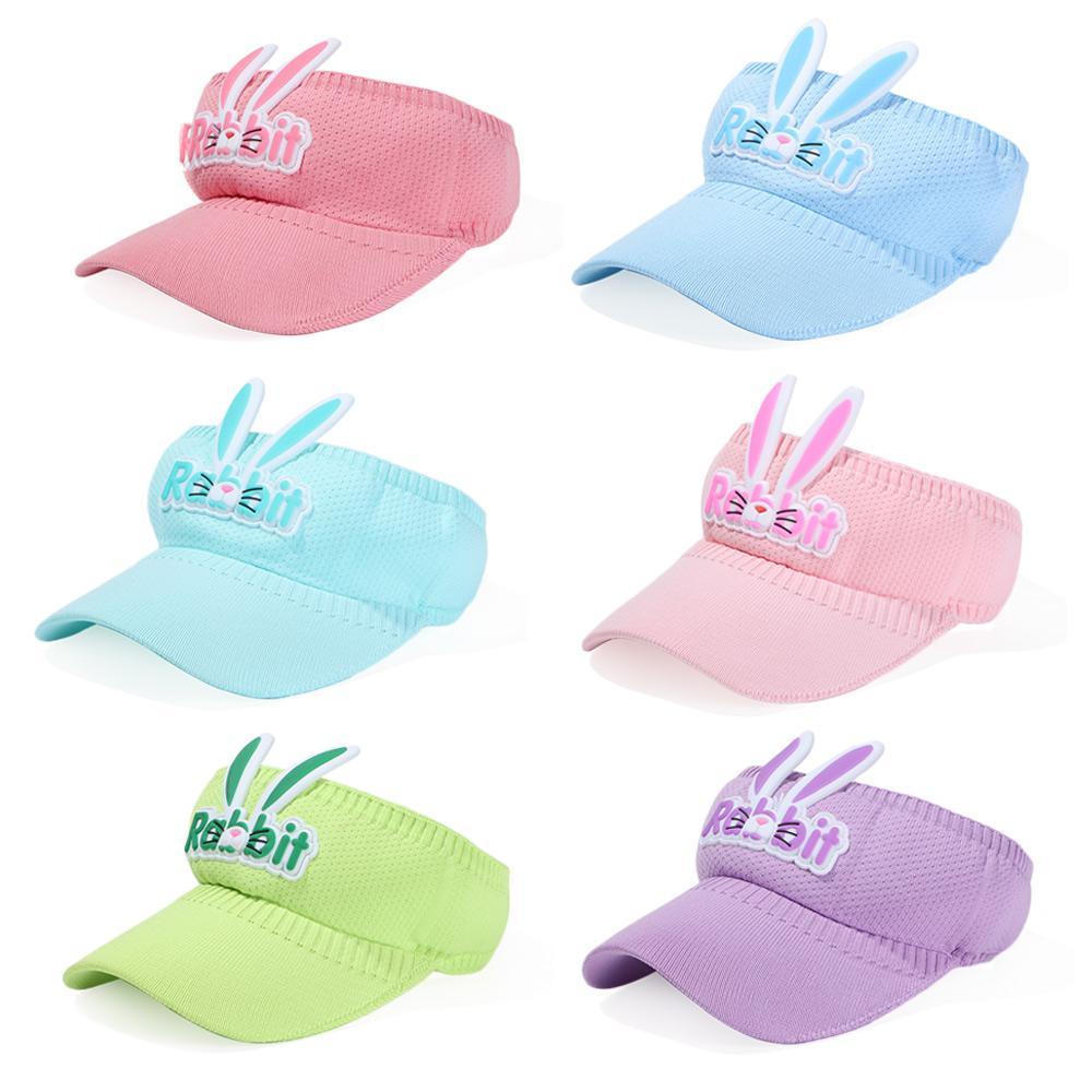Mũ Chống Nắng Đi Biển In Hình Thỏ Dễ Thương Cho Bé