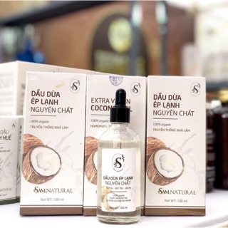 Dầu dừa ép lạnh Samnatural