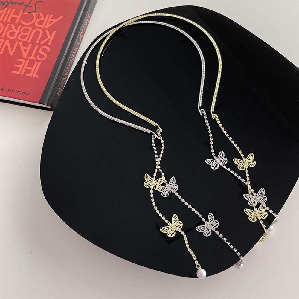 Băng Đô Cài Tóc Đính Tua Rua Phong Cách Pháp Ngọt Ngào Cho Nữ