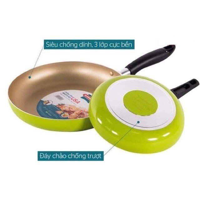 ComBo 2 Chảo Chống Dính  Cao Cấp Đến Từ Thương Hiệu SunHouse
